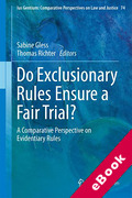 Cover of Do Exclusionary Rules Ensure a Fair Trial?: A Comparative Perspective on Evidentiary Rules (eBook)