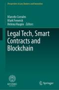 Cover of Legal Tech, Smart Contracts and Blockchain
