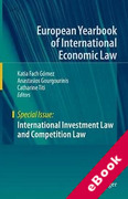 Cover of International Investment Law and Competition Law (eBook)