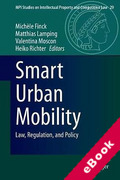 Cover of Smart Urban Mobility: Law, Regulation, and Policy (eBook)