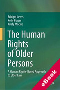 Cover of The Human Rights of Older Persons: A Human Rights-Based Approach to Elder Law (eBook)