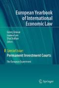 Cover of Permanent Investment Courts: The European Experiment