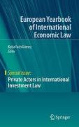 Cover of Private Actors in International Investment Law