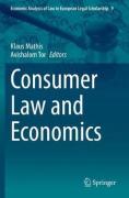 Cover of Consumer Law and Economics