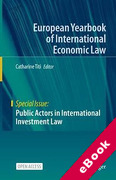 Cover of Public Actors in International Investment Law (eBook)