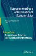 Cover of Transnational Actors in International Investment Law