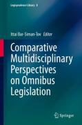 Cover of Comparative Multidisciplinary Perspectives on Omnibus Legislation