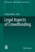 Cover of Legal Aspects of Crowdfunding