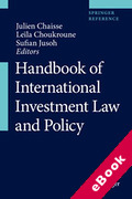 Cover of Handbook of International Investment Law (eBook)