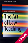 Cover of The Art of Law Teaching (eBook)