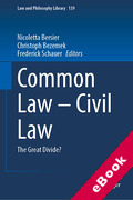 Cover of Common Law &#8211; Civil Law: The Great Divide? (eBook)