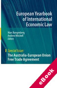 Cover of The Australia-European Union Free Trade Agreement (AEUFTA) (eBook)