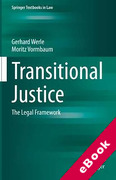 Cover of Transitional Justice: The Legal Framework (eBook)