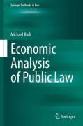 Cover of Economic Analysis of Public Law