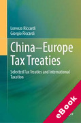 Cover of China-Europe Tax Treaties: Selected Tax Treaties and International Taxation (eBook)