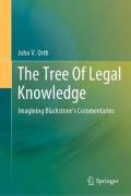 Cover of The Tree of Legal Knowledge: Imagining Blackstone's Commentaries