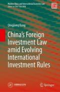 Cover of China's Foreign Investment Law amid Evolving International Investment Rules