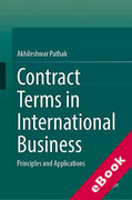 Cover of Contract Terms in International Business: Principles and Applications (eBook)