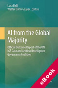 Cover of AI from the Global Majority: Official Outcome Report of the UN IGF Data and Artificial Intelligence Governance Coalition (eBook)