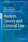 Cover of Modern Slavery and Criminal Law: A Comparative Law Perspective