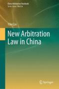 Cover of New Arbitration Law in China