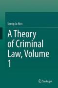 Cover of A Theory of Criminal Law, Volume 1
