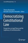 Cover of Democratizing Constitutional Law: Perspectives on Legal Theory and the Legitimacy of Constitutionalism
