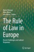 Cover of The Rule of Law in Europe: Recent Challenges and Judicial Responses