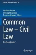 Cover of Common Law - Civil Law: The Great Divide?