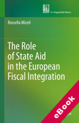 Cover of The Role of State Aid in the European Fiscal Integration (eBook)