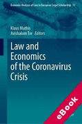 Cover of Law and Economics of the Coronavirus Crisis (eBook)