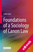 Cover of Foundations of a Sociology of Canon Law (eBook)