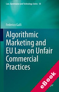 Cover of Algorithmic Marketing and EU Law on Unfair Commercial Practices (eBook)