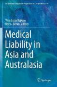 Cover of Medical Liability in Asia and Australasia