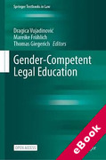 Cover of Gender-Competent Legal Education (eBook)
