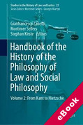 Cover of Handbook of the History of the Philosophy of Law and Social Philosophy, Volume 2: From Kant to Nietzsche (eBook)