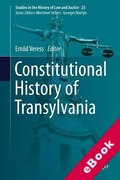 Cover of Constitutional History of Transylvania (eBook)