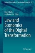 Cover of Law and Economics of the Digital Transformation