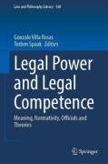 Cover of Legal Power and Legal Competence: Meaning, Normativity, Officials and Theories