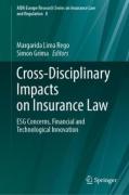 Cover of Cross-Disciplinary Impacts on Insurance Law: ESG Concerns, Financial and Technological Innovation
