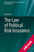 Cover of The Law of Political Risk Insurance (eBook)
