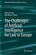 Cover of The Challenges of Artificial Intelligence for Law in Europe