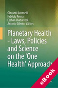 Cover of Planetary Health - Laws, Policies and Science on the 'One Health' Approach (eBook)