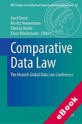 Cover of Comparative Data Law: The Munich Global Data Law Conference (eBook)