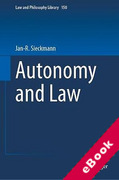 Cover of Autonomy and Law (eBook)