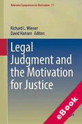 Cover of Legal Judgment and the Motivation for Justice (eBook)