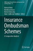 Cover of Insurance Ombudsman Schemes: A Comparative Analysis