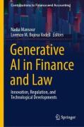 Cover of Generative AI in Finance and Law: Innovation, Regulation, and Technological Developments