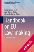 Cover of Handbook on EU Law-making: A Practical Guide (eBook)