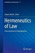 Cover of Hermeneutics of Law: From Ancients to Contemporaries